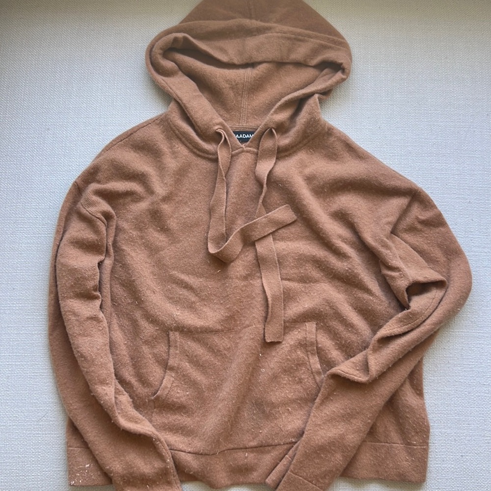 Naadam cashmere hoodie medium